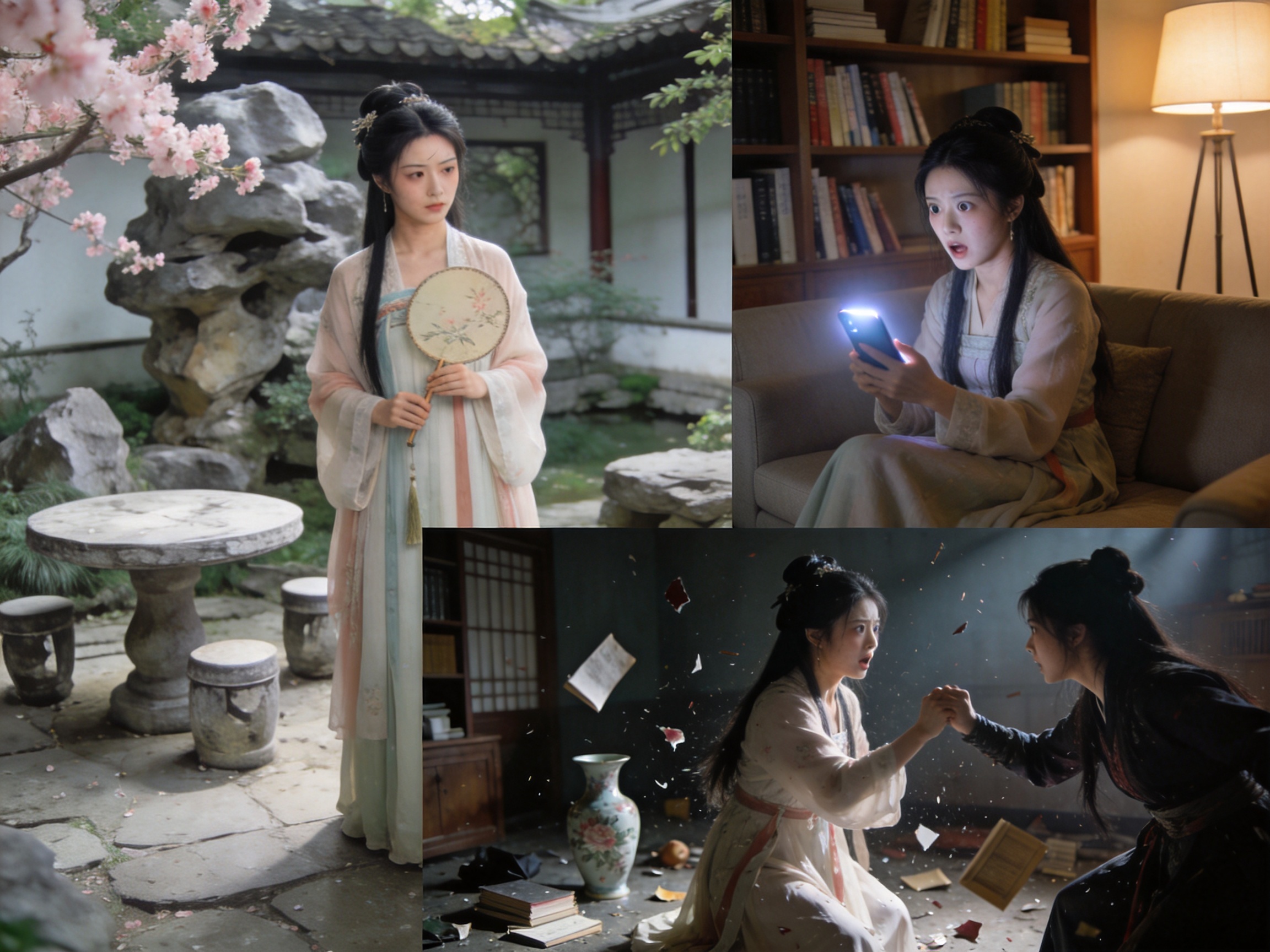 短剧《穿书后我成了女主对照组》海报
